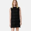 Tweed Cotton Mini Dress