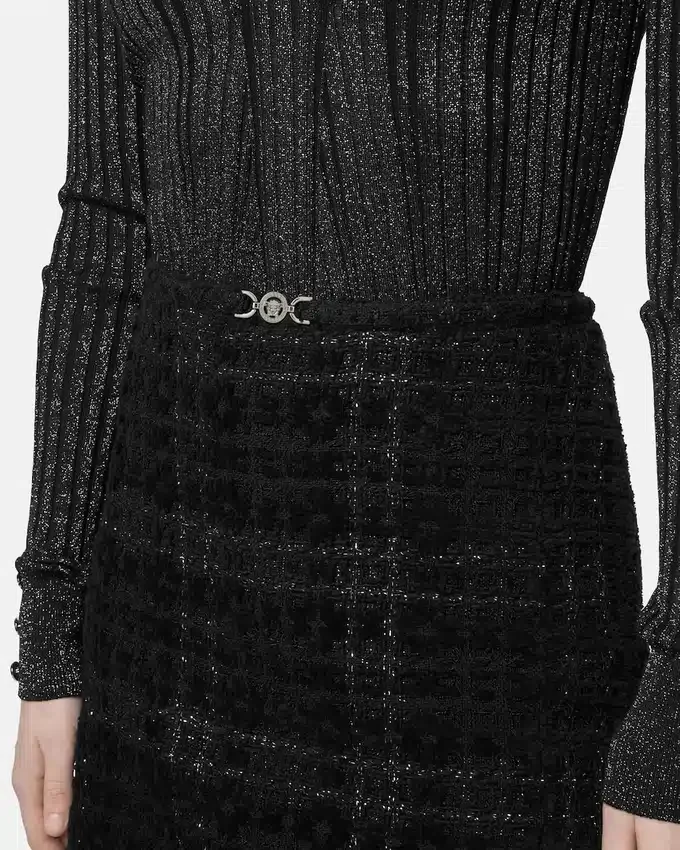 Tweed Cotton Mini Skirt Tweed Cotton Mini Skirt