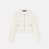 Tweed Cotton Zipped Jacket Tweed Cotton Zipped Jacket