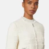Tweed Cotton Zipped Jacket Tweed Cotton Zipped Jacket