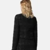 Tweed Cotton Zipped Jacket Tweed Cotton Zipped Jacket