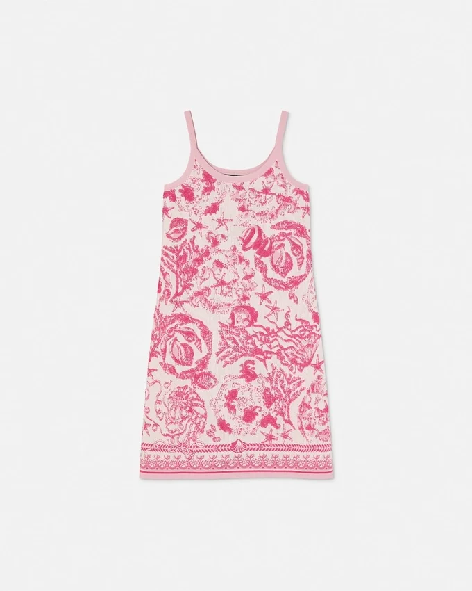 Underwater Barocco A-Line Knit Mini Dress Underwater Barocco A-Line Knit Mini Dress