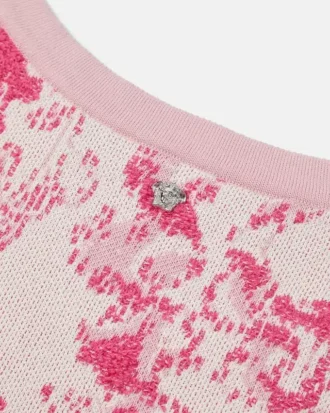 Underwater Barocco A-Line Knit Mini Dress