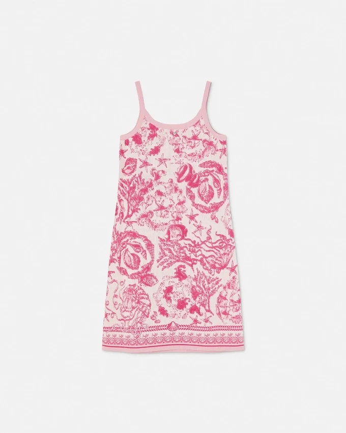 Underwater Barocco A-Line Knit Mini Dress Underwater Barocco A-Line Knit Mini Dress