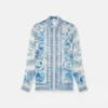 Underwater Barocco Crépe Fitted Shirt Underwater Barocco Crépe Fitted Shirt