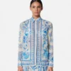 Underwater Barocco Crépe Fitted Shirt Underwater Barocco Crépe Fitted Shirt