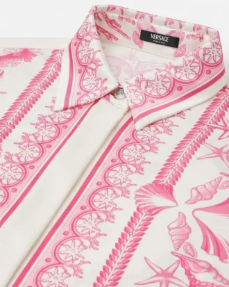 Underwater Barocco Fitted Shirt