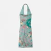 Underwater Barocco Halterneck Midi Dress Underwater Barocco Halterneck Midi Dress