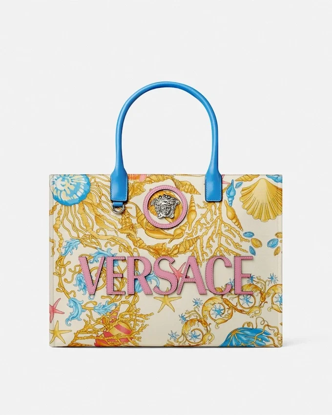 Underwater Barocco La Medusa Large Tote Bag Underwater Barocco La Medusa Large Tote Bag