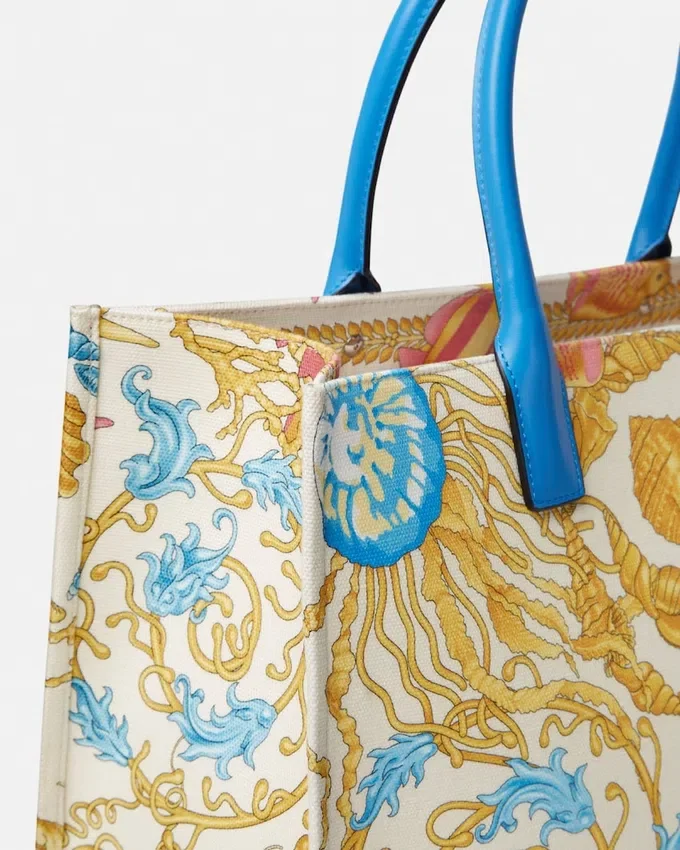 Underwater Barocco La Medusa Large Tote Bag Underwater Barocco La Medusa Large Tote Bag
