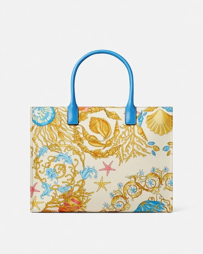 Underwater Barocco La Medusa Large Tote Bag Underwater Barocco La Medusa Large Tote Bag