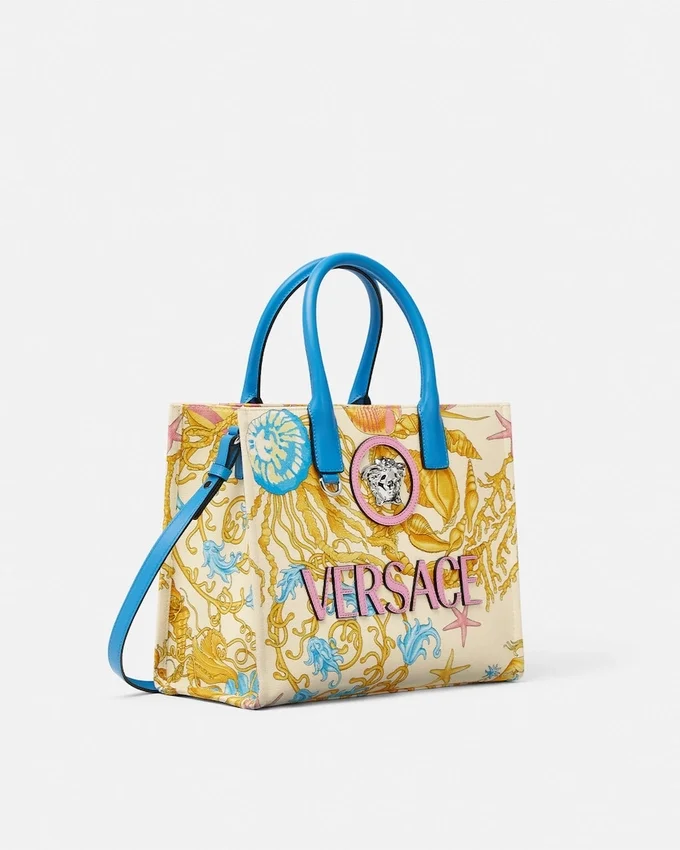 Underwater Barocco La Medusa Small Tote Bag Underwater Barocco La Medusa Small Tote Bag