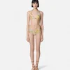 Underwater Barocco Metallic Bikini Top