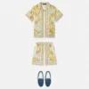 Underwater Barocco Silk Kids Shirt Underwater Barocco Silk Kids Shirt