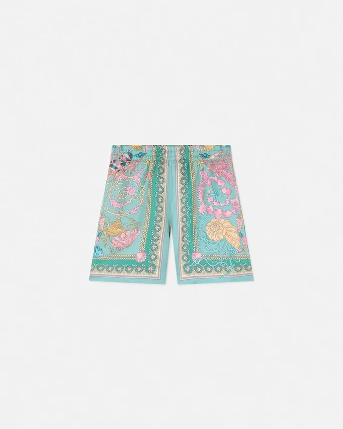 Underwater Barocco Silk Kids Shorts Underwater Barocco Silk Kids Shorts