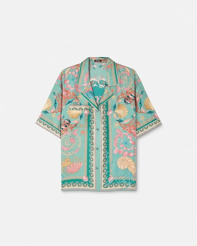 Underwater Barocco Silk Shirt Underwater Barocco Silk Shirt