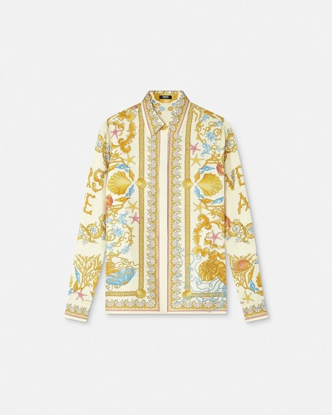Underwater Barocco Silk Shirt Underwater Barocco Silk Shirt
