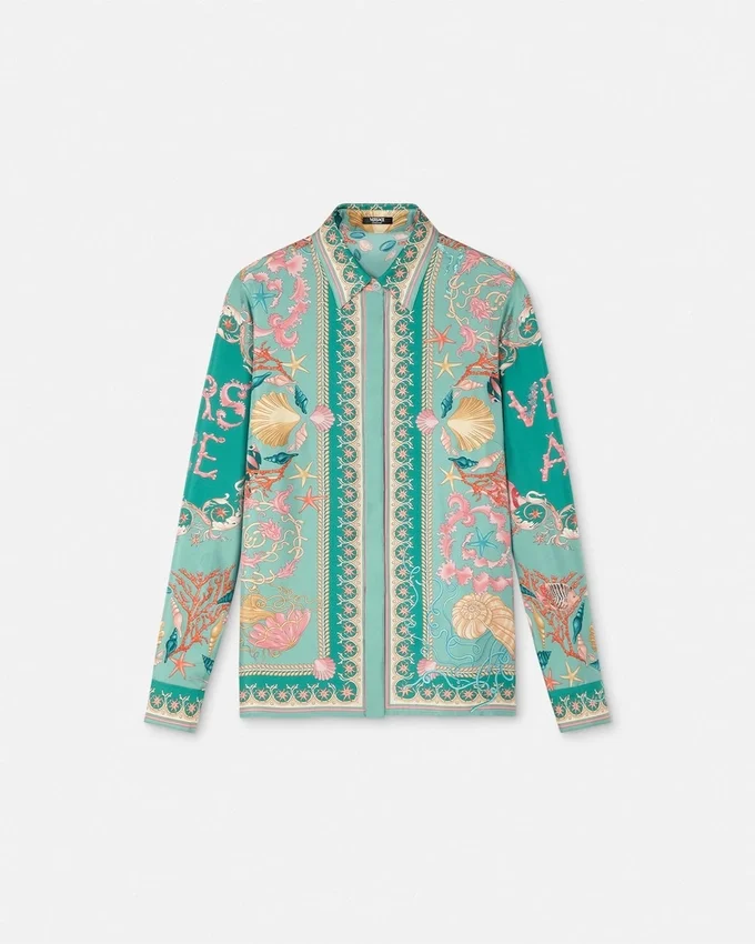 Underwater Barocco Silk Shirt Underwater Barocco Silk Shirt