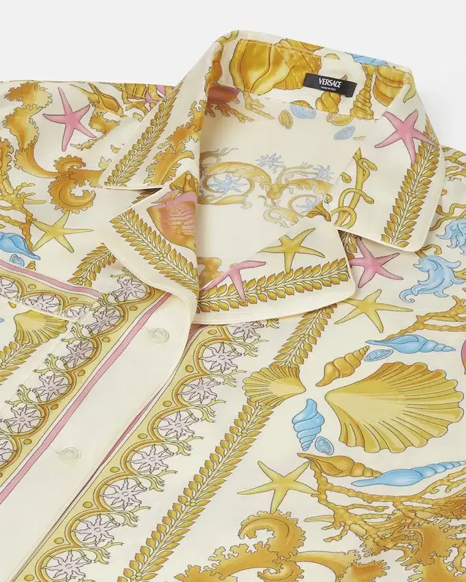 Underwater Barocco Silk Shirt Underwater Barocco Silk Shirt