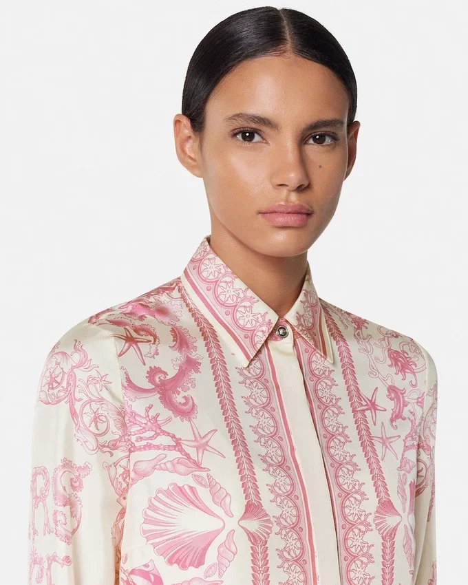 Underwater Barocco Silk Shirt Underwater Barocco Silk Shirt