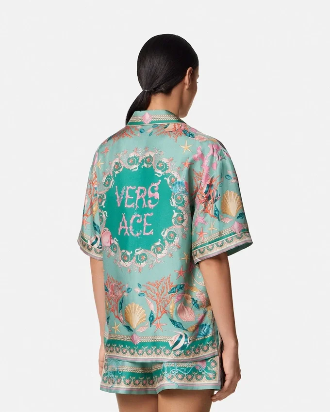 Underwater Barocco Silk Shirt Underwater Barocco Silk Shirt