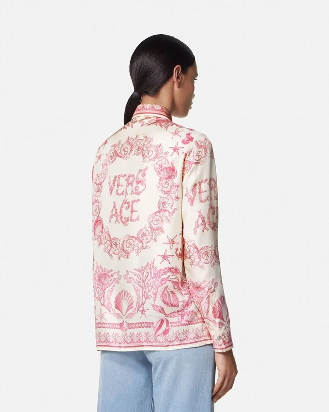 Underwater Barocco Silk Shirt Underwater Barocco Silk Shirt