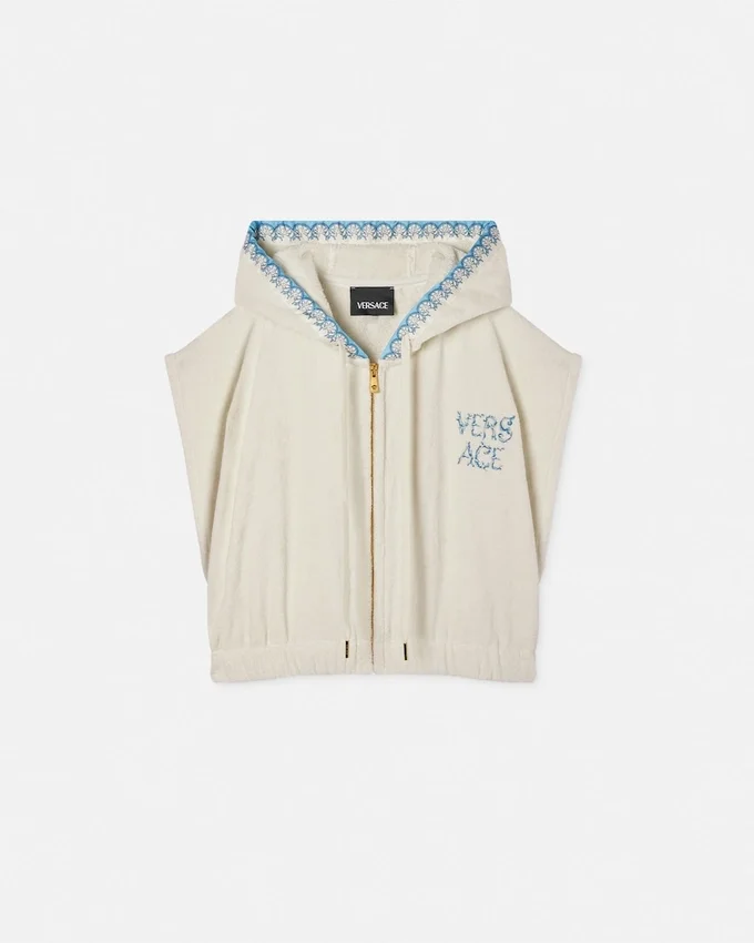Underwater Barocco Towel Zip Hoodie Underwater Barocco Towel Zip Hoodie