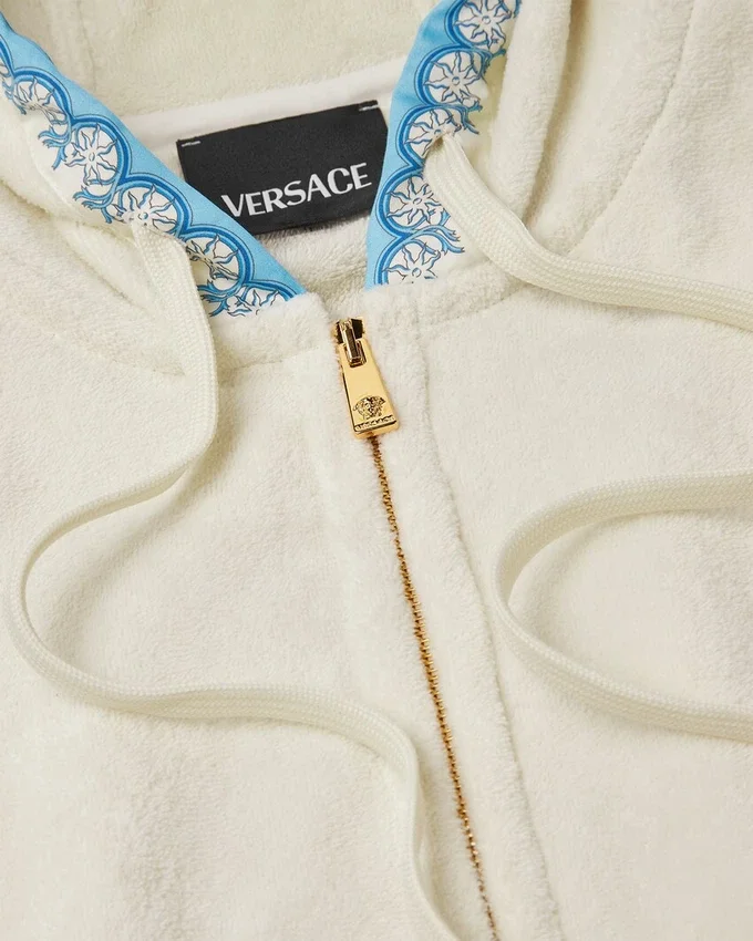 Underwater Barocco Towel Zip Hoodie Underwater Barocco Towel Zip Hoodie