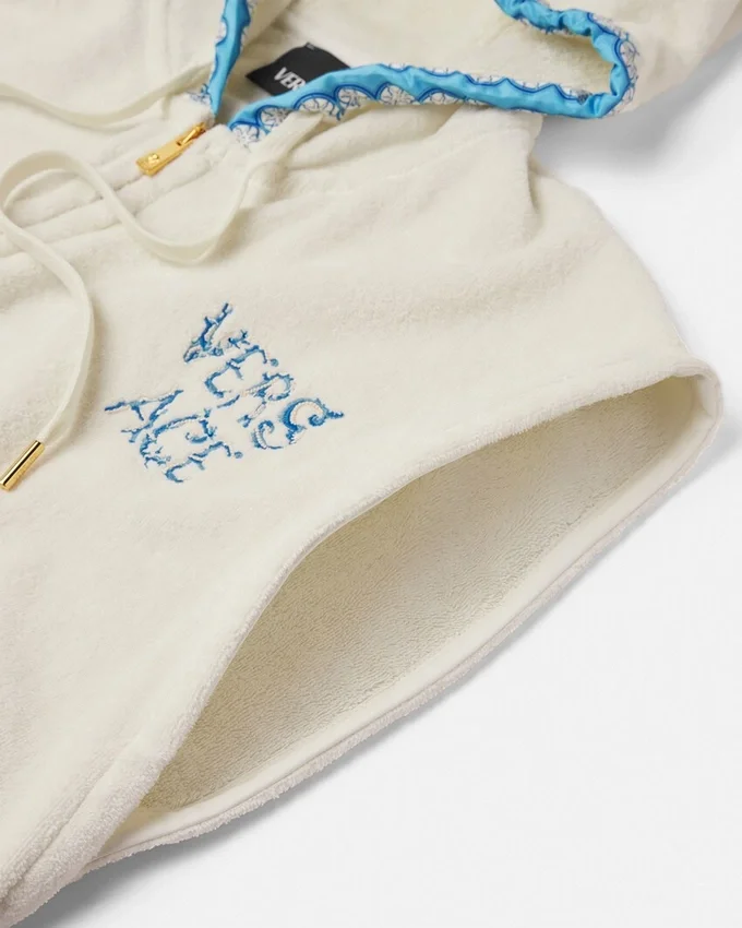 Underwater Barocco Towel Zip Hoodie Underwater Barocco Towel Zip Hoodie