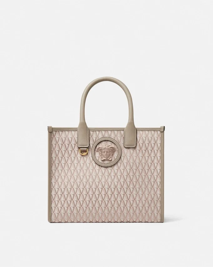 V Allover La Medusa Small Tote Bag V Allover La Medusa Small Tote Bag