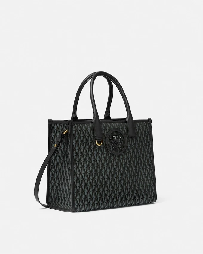 V Allover La Medusa Small Tote Bag V Allover La Medusa Small Tote Bag