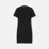 V-Emblem Midi Polo Dress