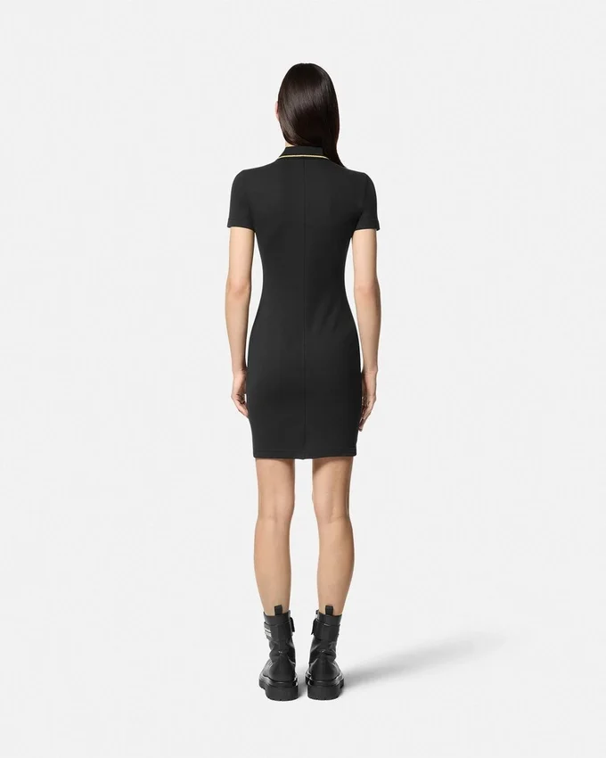 V-Emblem Midi Polo Dress V-Emblem Midi Polo Dress