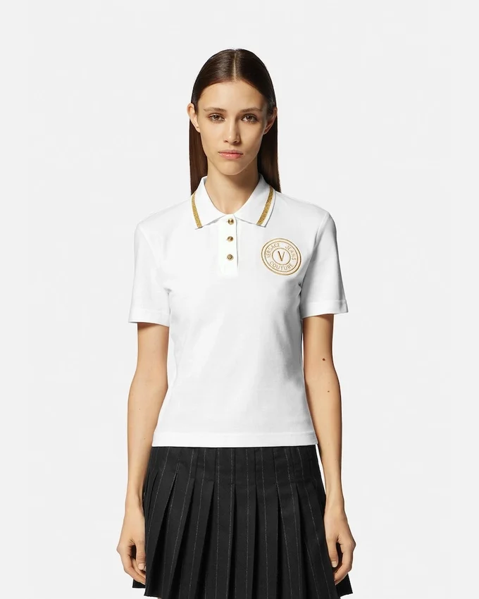 V-Emblem Polo Shirt V-Emblem Polo Shirt