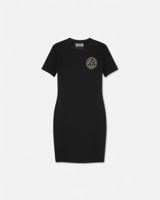 V-Emblem T-Shirt Dress