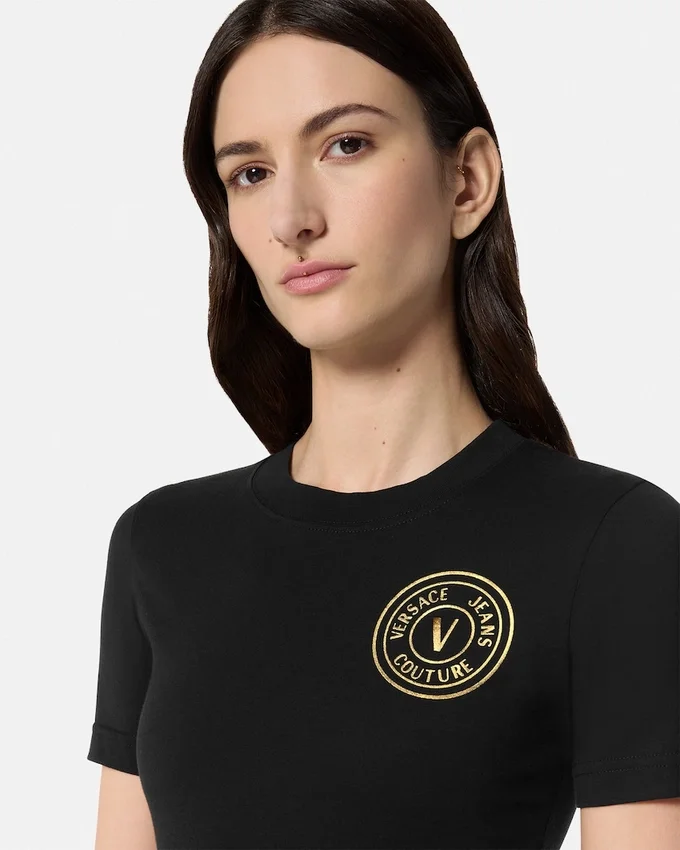 V-Emblem T-Shirt Dress V-Emblem T-Shirt Dress