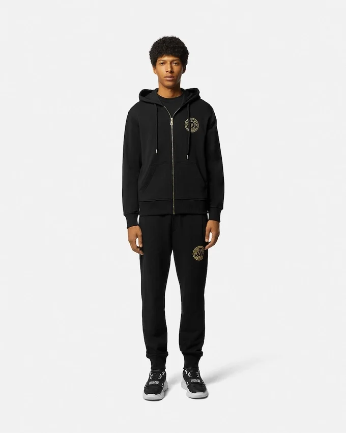 V-Emblem Zip Hoodie V-Emblem Zip Hoodie