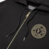 V-Emblem Zip Hoodie