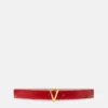 V Leather Belt 3 cm V Leather Belt 3 cm