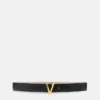 V Leather Belt 3 cm V Leather Belt 3 cm