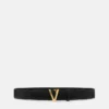 V Leather Belt 4 cm V Leather Belt 4 cm