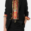 V Leather Belt 4 cm V Leather Belt 4 cm