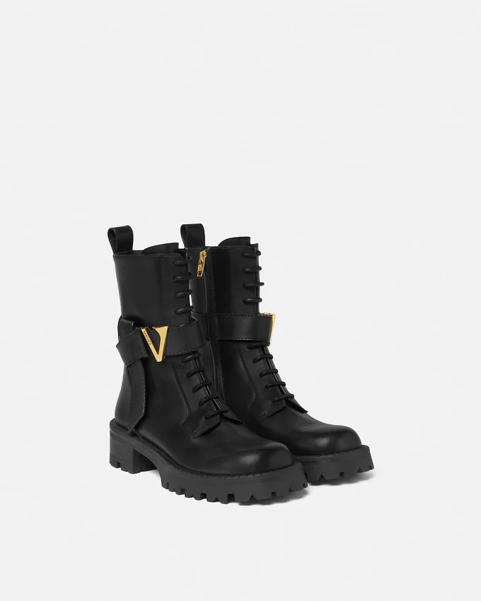 V Leather Boots 45 mm V Leather Boots 45 mm