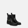 V Leather Chelsea Boots