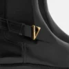 V Leather Chelsea Boots