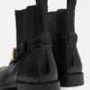 V Leather Chelsea Boots