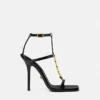 V2025 Chain Patent Sandals 105 mm V2025 Chain Patent Sandals 105 mm
