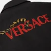 Versace Leopard M&eacute;lange Wool Blouson Jacket