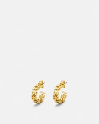 Versace Logo Earrings
