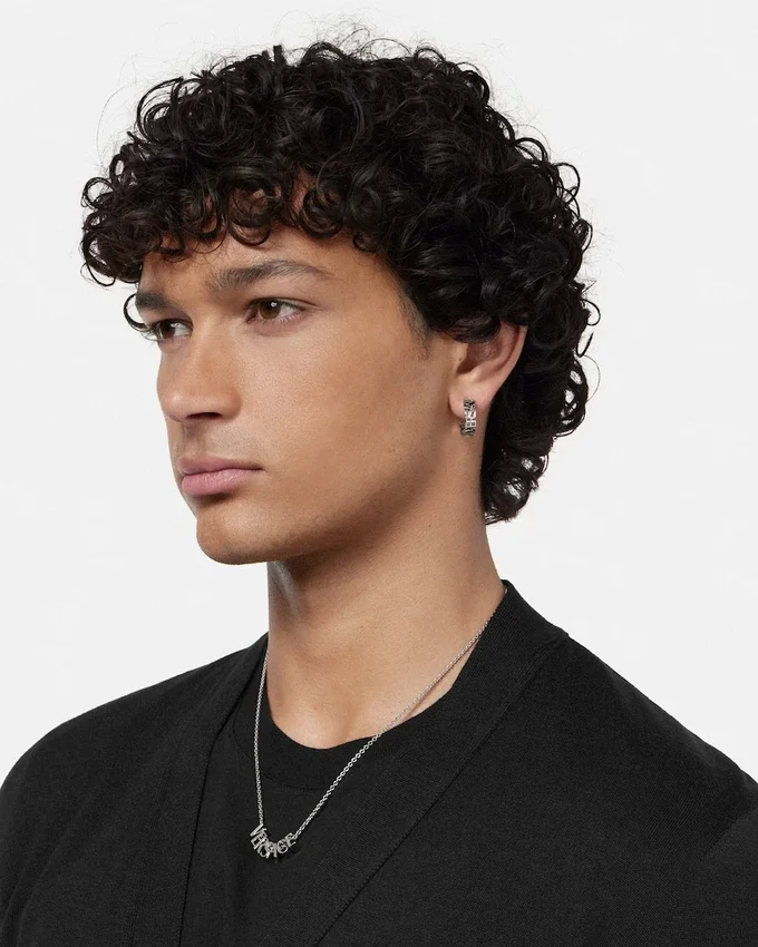 Versace Logo Earrings Versace Logo Earrings